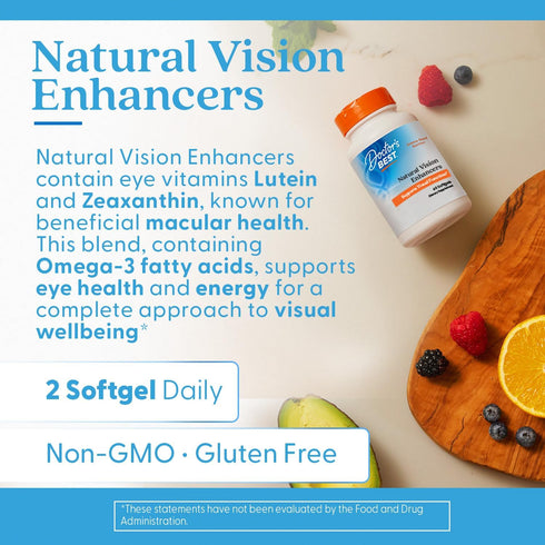Natural Vision Enhancers 60 Capsules-Doctor's Best-Matakana Pharmacy